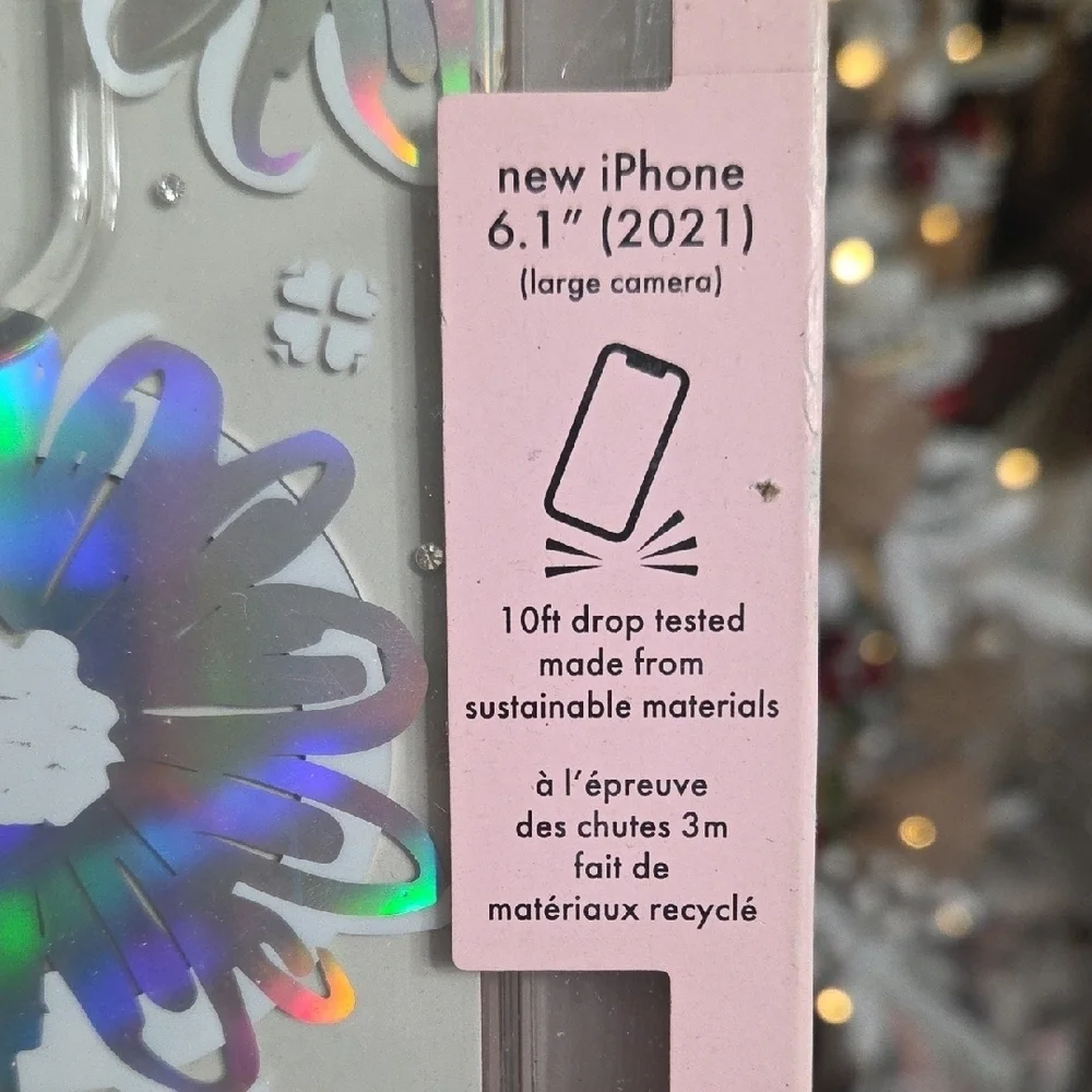 Kate Spade Iridescent Floral iPhone Case